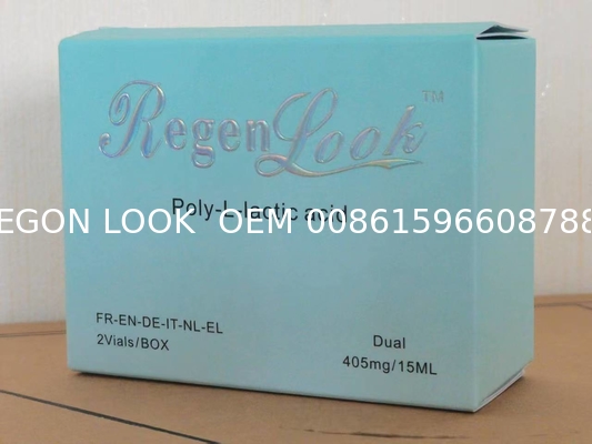 Smooth Surface Finish Poly L Lactic Acid Injection Biodegradable Injectable 5ml PLLA Filler Skin Tightening and Face Wrinkle Elimination
